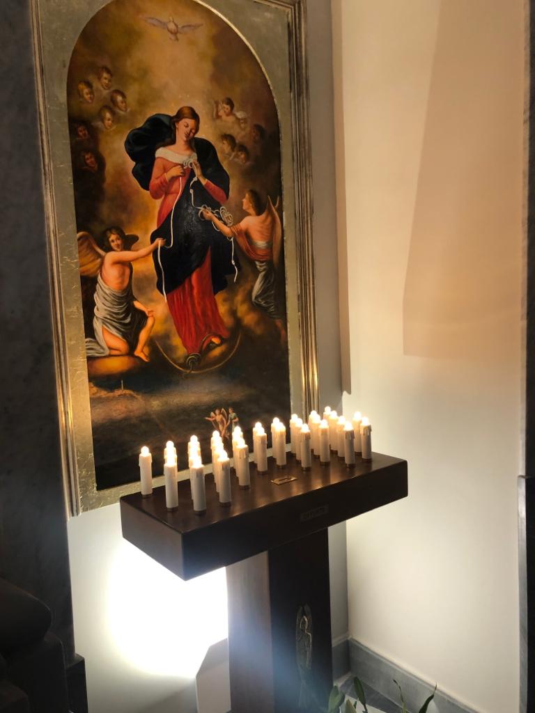 Dipinto della Madonna che scioglie i nodi, Napoli
